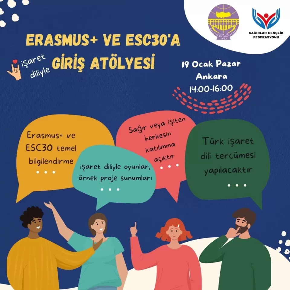 Introductory Workshop on Erasmus+ and ESC30 in sign language